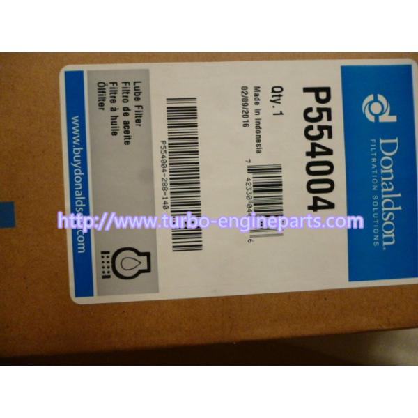 P554004 Donaldson Oil Filters , High Performance Oil Filter For Cars