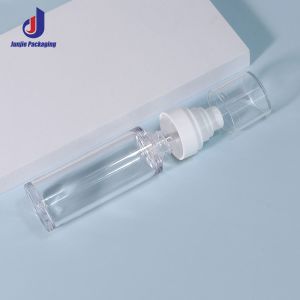 Customized Blue Cosmetic Bottles 60ml 100ml Transparent Plastic Bottle For Mist