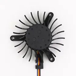 Lightweight Brushless Blower Fan Plastic 50x50x10mm Frameless