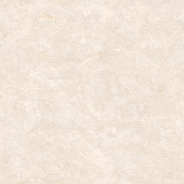 Light Yellow Marble 800x800mm Non-slip Polished Glazed Porcelain Tiles For Office