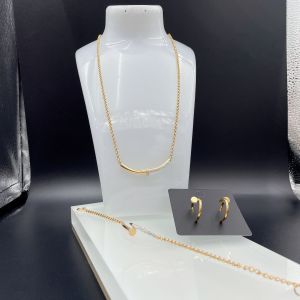 2024 New Waterproof Trendy Stainless Steel Jewelry Sets , 18K Gold ,Luxury Gift,
