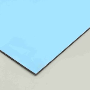 PVDF Sea Blue PE Aluminum Composite Panel 4x8 Sheets 4MM Construction Building