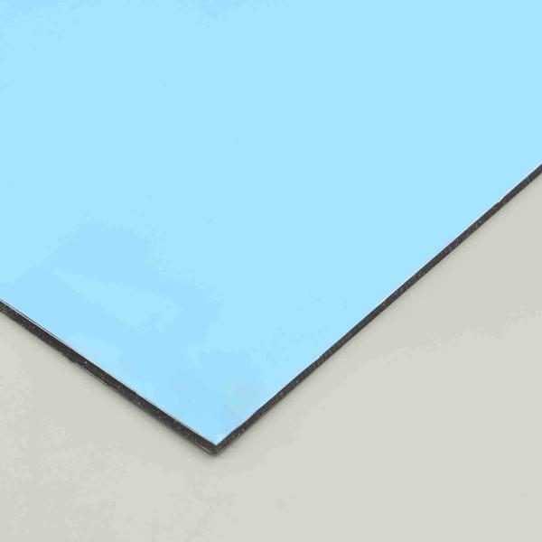 PVDF Sea Blue PE Aluminum Composite Panel 4x8 Sheets 4MM Construction Building
