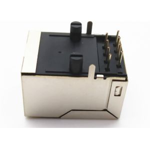 Shareway 10G Low Profile Single Integrated RJ45 Connector Designed For