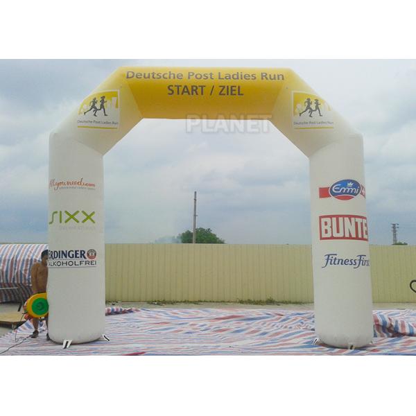 Buy Waterproof Custom Inflatable Arch -30 To 70 °C Applicable Temperature at wholesale prices