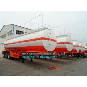 Large Capacity Heavy Duty Semi Trailers 42000L For Oil Fuel Diesel Gas