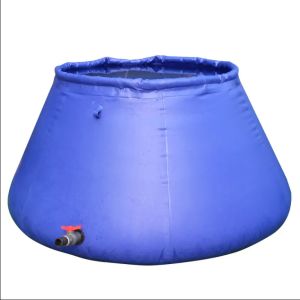 PVC Flexible Rainwater Collection Tank Onion Shaped Self Supporting