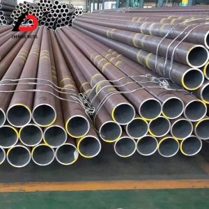 Professional Manufacturer ASTM A106 Gr. B A53 Gr. B Sch40 Sch80 5800mm Length