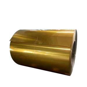 1100 PE Coating Color Gold Pre Painted Aluminium