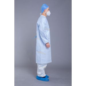 Fully Reinforced 65GSM SMMS Surgical Disposable Gowns