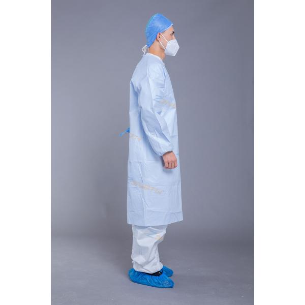 Buy Fully Reinforced 65GSM SMMS Surgical Disposable Gowns at wholesale prices