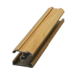 Heat Transfer Window Frame T8 2mm Wood Grain Aluminum Sheet