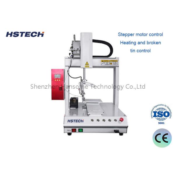 Dual Working Station Robotic Soldering Machine with Smoke Purification Filter