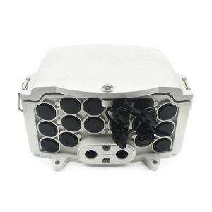 16F Grey Splitter Distribution Box Fiber Distribution Unit ABS OEM