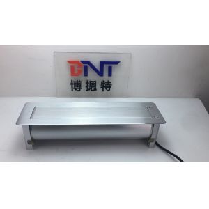 BNT Double USB charger port conference motorized rotate table power outlet