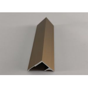Kitchen 6063 Aluminium Edge Trim Profiles Corrosion Resistance