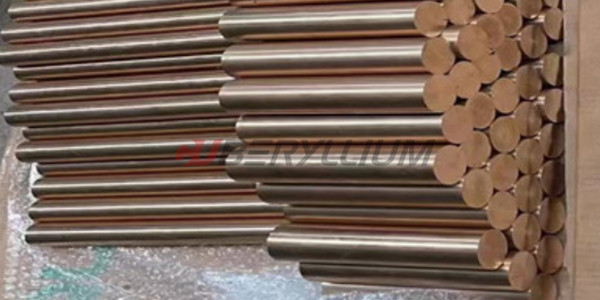 EN.CW110C Nickel Beryllium Copper Round Rod TD02 For Washers Fasteners