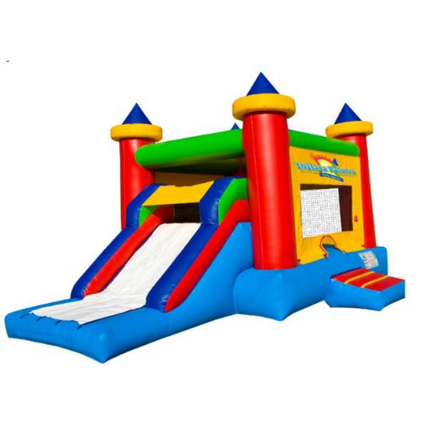 Kindergarten Baby Inflatable Bouncer Combo Fire Resistance For Commericial
