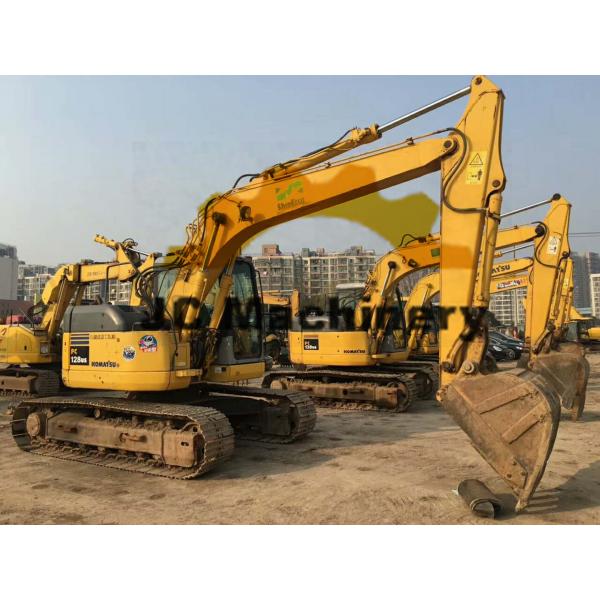 PC128US Used Komatsu Excavator With Shorter Tail And Original Working Condition
