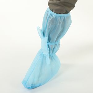 Unisex Non Woven Disposable Shoe Covers , Disposable Polypropylene Shoe Covers