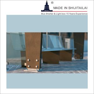 Anti Rust 6 Paintings 2866mm Bus Stop Shelter