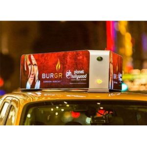 HD High Brightness Car LED Display P3 IP65 Waterproof Energy Saving