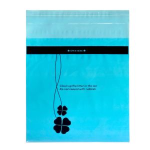 Embossing 0.05mm Thickness Biodegradable Waste Bags CMYK 45 Gallon