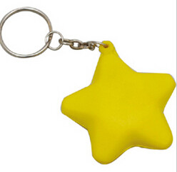Buy New promotion creative product soccer star Stress keyring customed logo at wholesale prices