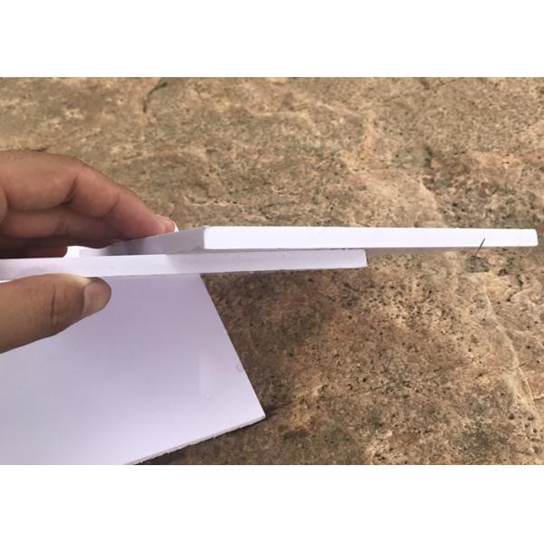 Buy Lightweight White PVC Decorative Sheet For Thermoforming Sheet 1.22m * 2.44m * 8mm at wholesale prices