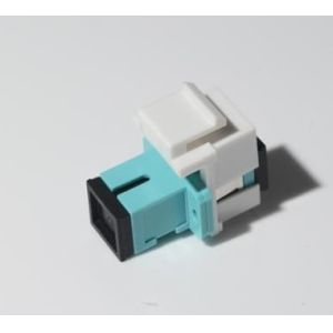 ABS Housing Fiber Optic Keystone Coupler Jacks Inserts Modules ROHS Approval