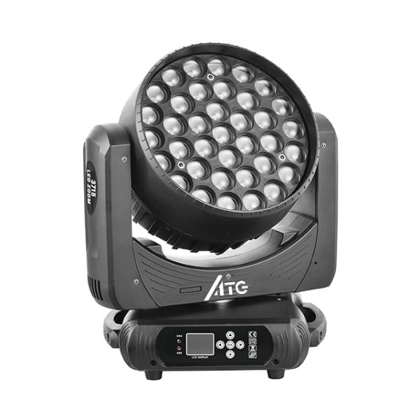 ATG 4in1 Big Bee Eye Moving Head 37pcs*15w Stage Lighting RGBW Dye Light LED Strobe