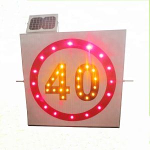 Quality Stable Obvious White 5W 12V Solar Powered Street Signs Aluminium for sale