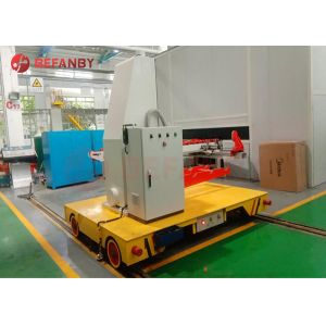 Self Propel Hand Pendent Q235 50T Rail Transfer Cart