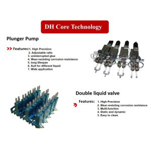 Epoxy Dispensing Glue Injection Machine with PLC Control and Mixing Capabilities