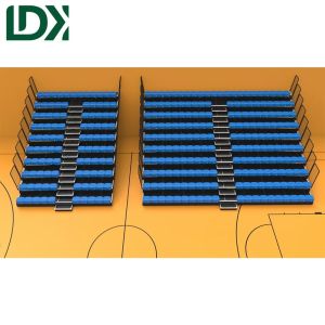 Customized Seats LDK20044 Modular Retractable Grandstand System Steel Stadium