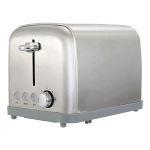 2 Slice Stainless Steel Toaster For Household Breakfast Maker