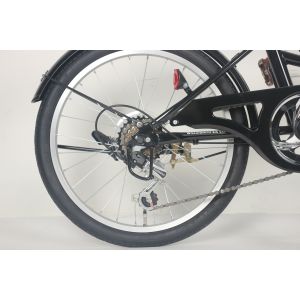 Aluminum Alloy Carbon Frame Folding Road Bike Training Wheels Convenient
