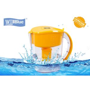 Household Plastic Alkaline Water Pitcher With Non Electric Eco Friendly