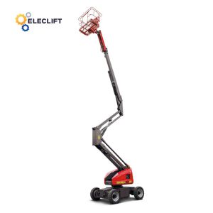 Narrow Telescopic Boom Lift 5Mph For Industrial Application