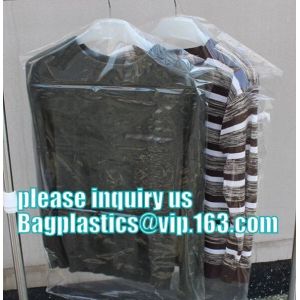 Perforated clear laundry dry cleaning garment bag on roll,Transparent PE Plastic