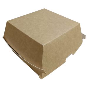 Wholesale custom printing fast food delivery burger boxes
