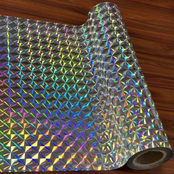 Buy Industrial Holographic Metallized Wet Film for Manufacturing Packaging Applications Durable Customizable Sizable at wholesale prices