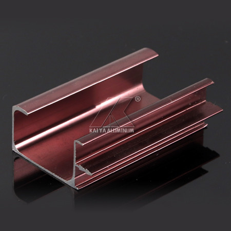 Buy Waterproof Kitchen Cabinet Handles , Aluminum Profile Extrusions Matt Rose Golde at wholesale prices