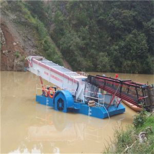 3CBM 2000m2/HR Trash Skimmer Machine Water Hyacinth Harvester Boat