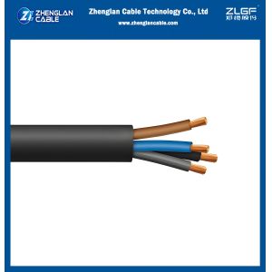 0.6/1kv LV Voltage Copper Power Flexible Cable CU/PVC/PVC Class 5 conductor PVC