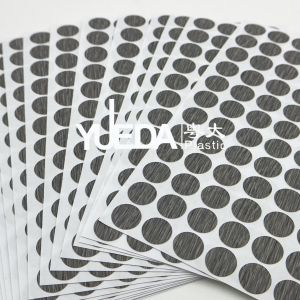 15MM Diameter Waterproof PVC Screw Cap Stickers Heat Resistant