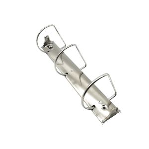 11" Slant D shape Ring Binder clip 3 inch Silver A4 Metal clip Strengthened