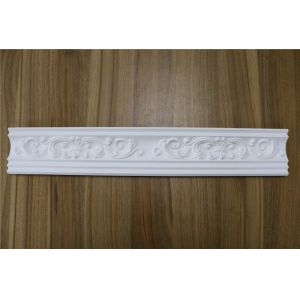 Chinese Carved Lightweight Beautiful Flowers PU Moulds Polyurethane Foam Crown