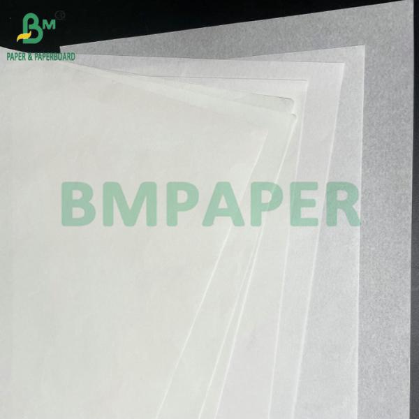 35gsm 50gsm Kit 3 Kit 5 Bleached Greaseproof Paper Reels For Wrapping Kebabs