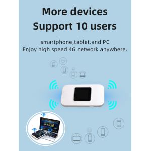 Tuoshi Lightweight Wireless MTK Chipset 4G Mobile Hotspot For Windows Mac IOS
